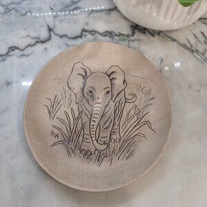 Poole England Elephant Trinket Dish